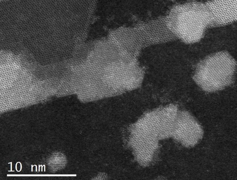 Multi-Phasic MoS2 after thermal disintegration