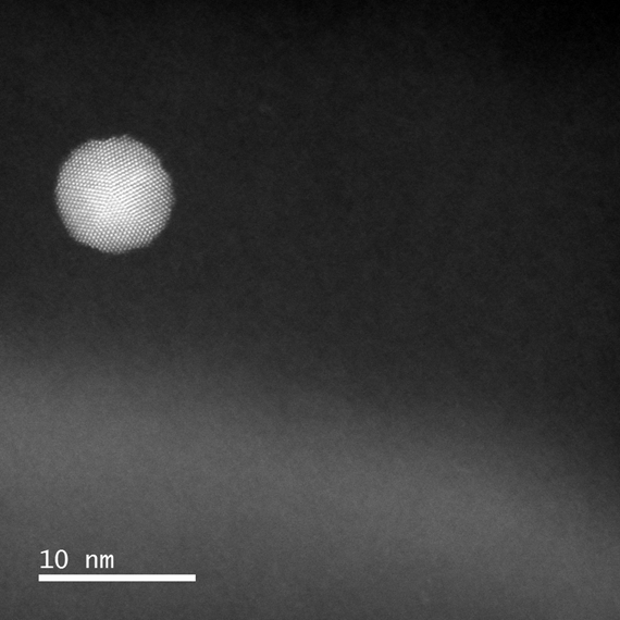 Au98Pd2 alloy nanoparticle